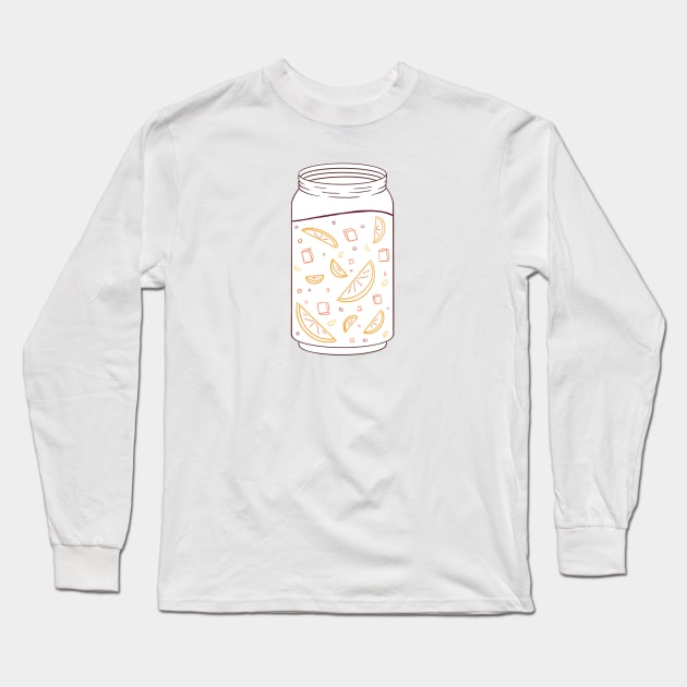 Citrus Jar Long Sleeve T-Shirt by Emberpixie